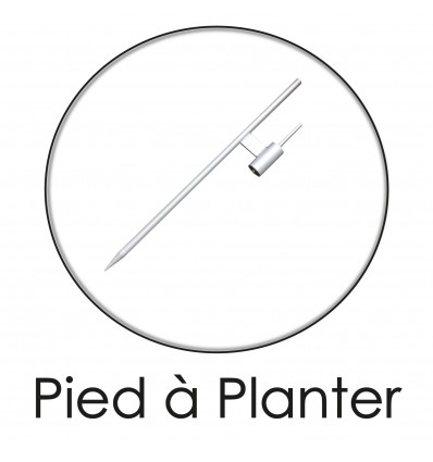 PIED A PLANTER POUR BEACH FLAG