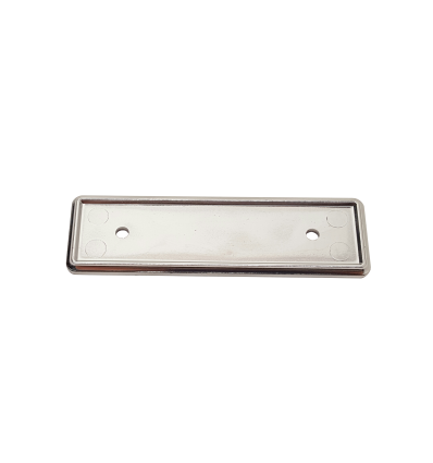 SUPPORT ARGENT POUR BADGE GRAVÉ