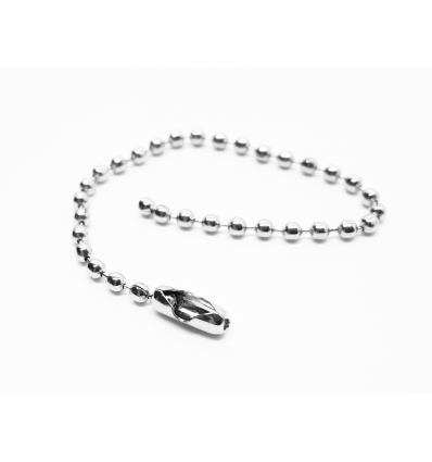 CHAÎNETTE BOULE ARGENT