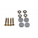 CACHE VIS CHROME CYLINDRIQUE