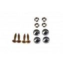 CACHE VIS CHROME CYLINDRIQUE