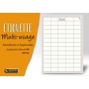 Etiquette multi-usage 38,1x21,2