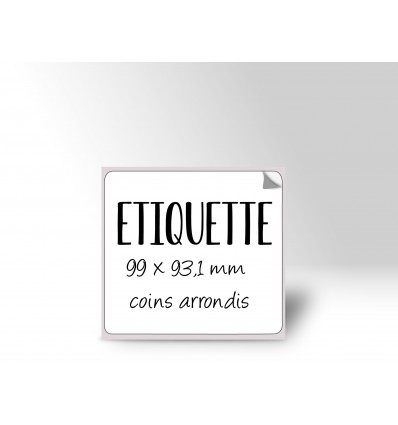 Etiquette multi-usage 99X93.10
