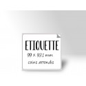 Etiquette multi-usage 99X93.10
