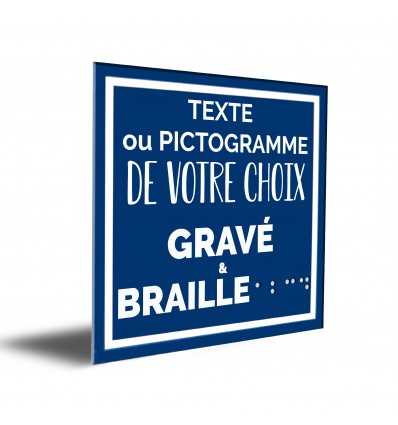 PLAQUE DE PORTE WOOD