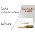 CARTE DE CORRESPONDANCE 128x82