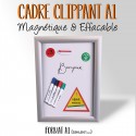 CADRE CLIPPANT MAGNETIQUE EFFACABLE
