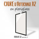 CADRE D'AFFICHAGE PLEXIGLASS