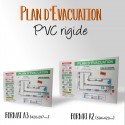 PLAN D'EVACUATION 300g Couché brillant