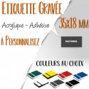 ETIQUETTE GRAVEE 35/18