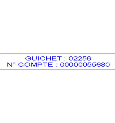 TAMPON ENCREUR SPECIAL CHEQUE 4918
