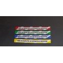 BANDE Adhésives pour Sol "... distance de prévention" 60cm