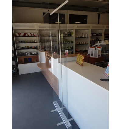 ROLL UP de protection transparente