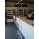ROLL UP de protection transparente