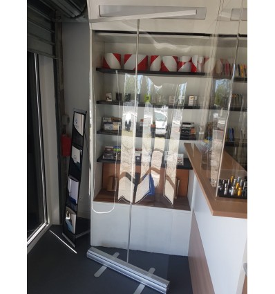 ROLL UP de protection transparente