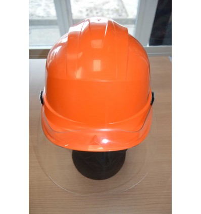 CASQUE avec VISIÈRE DE PROTECTION ANTI-BUÉE