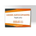 LIASSES AUTOCOPIANTES triplicata A3