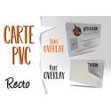 CARTE PVC