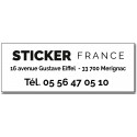TAMPON ENCREUR 3 lignes 4911
