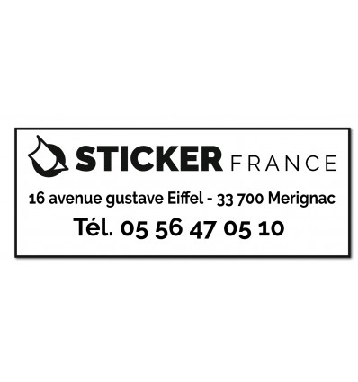 TAMPON ENCREUR NOMADE 4 lignes 9412