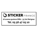 TAMPON ENCREUR NOMADE 4 lignes 9412