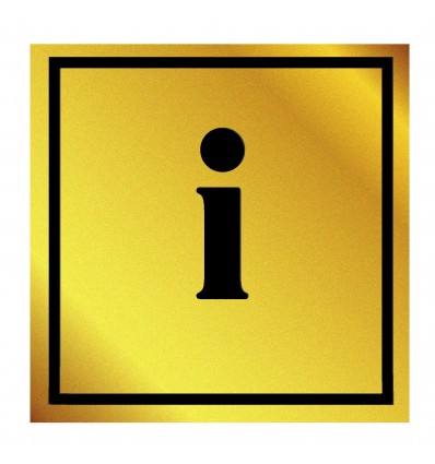 PLAQUE GRAVEE INFORMATION  - 100x100