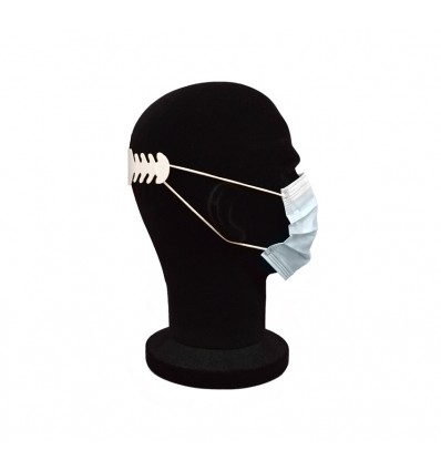 ACCROCHE MASQUE REGLABLE BLANC