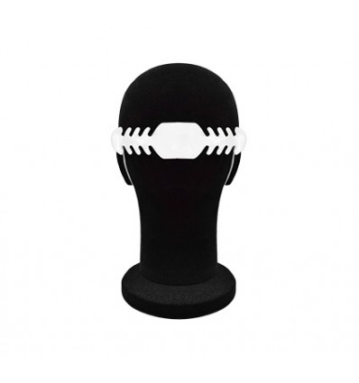 ACCROCHE MASQUE REGLABLE BLANC