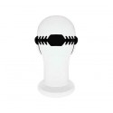ACCROCHE MASQUE REGLABLE NOIR