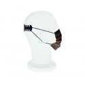 ACCROCHE MASQUE REGLABLE NOIR