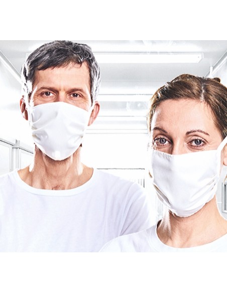 Masque sur personnes