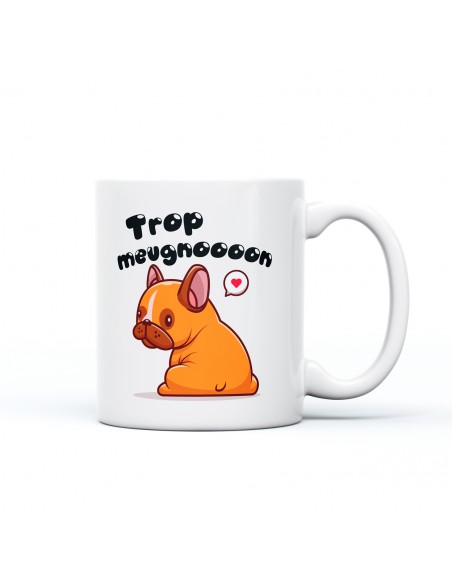Mug céramique brillant marqué