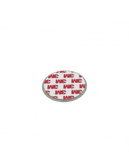 Contre plaque métal adhésive 20 mm dos
