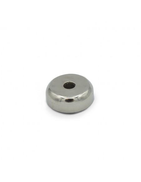 Aimant Cylindrique à visser diam 16 mm dos