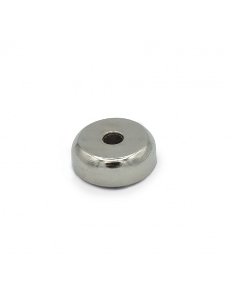 Aimant Cylindrique à visser diam 20 mm dos