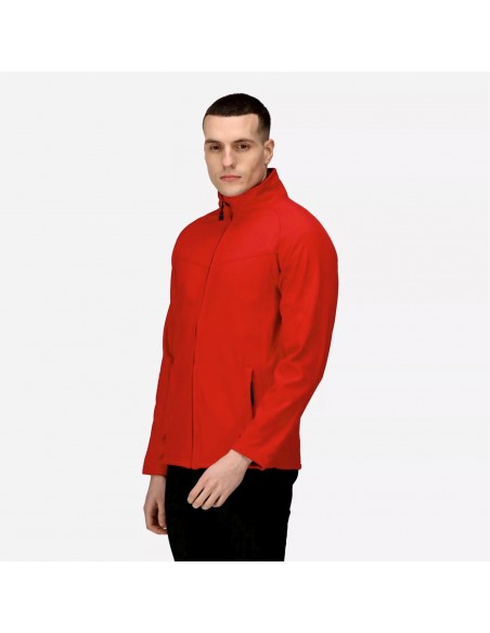 veste softshell rouge