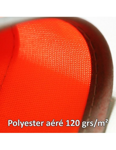 GILET DE SECURITE ORANGE FLUO
