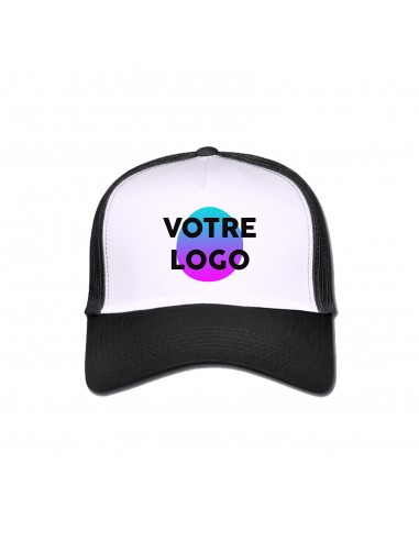 CASQUETTE TRUCKER BLANCHE/BLEU MARINE