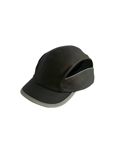 CASQUETTE ANTI-HEURT COQUÉ GRISE