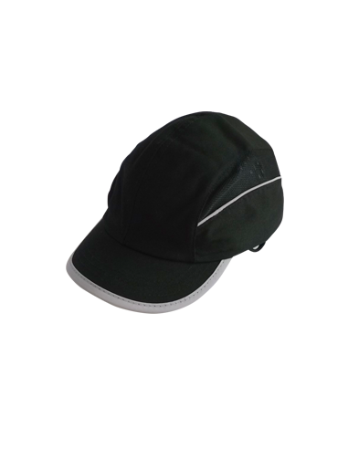 CASQUETTE ANTI-HEURT COQUÉ NOIRE