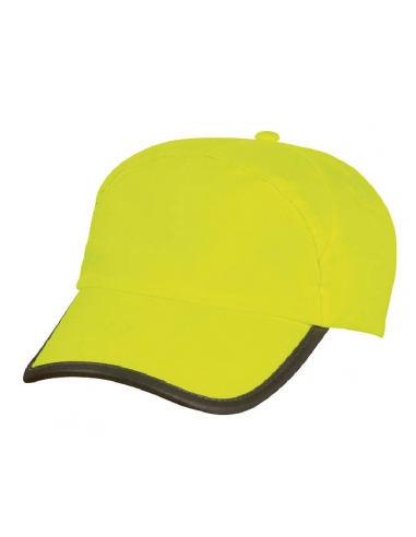 CASQUETTE SECURITE JAUNE FLUO