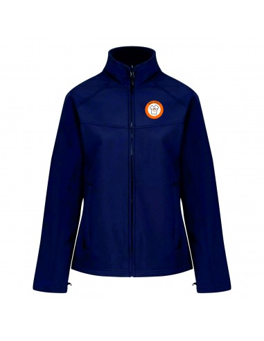 veste softshell femme bleue
