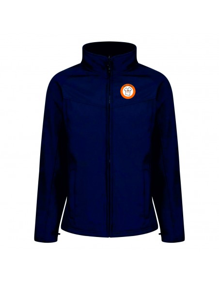 veste softshell bleue face