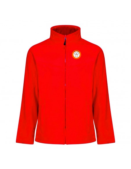 veste softshell rouge face
