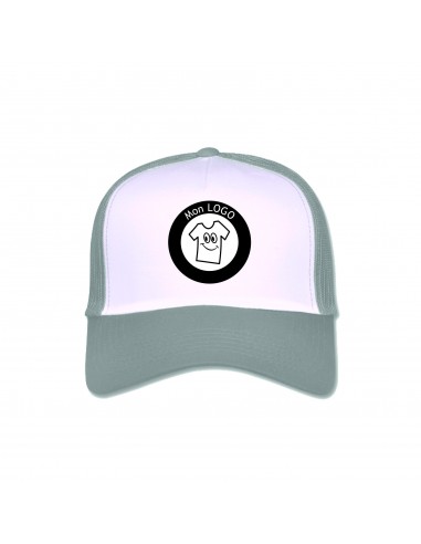 CASQUETTE TRUCKER BLANCHE/GRISE