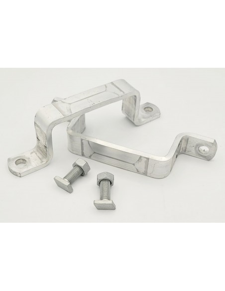 Collier bride aluminium 80 x 40 mm