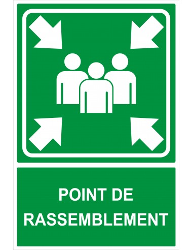 PANNEAU  DE SIGNALISATION " POINT DE...