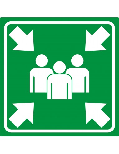 PANNEAU  DE SIGNALISATION " POINT DE...
