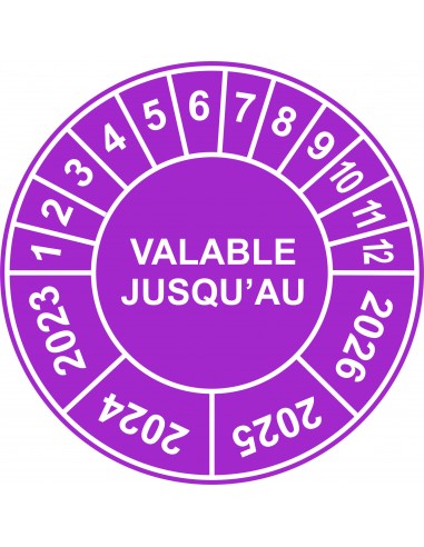 PASTILLE CALENDRIER 12 MOIS / 4 ANS...