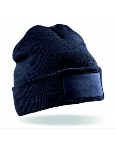 BONNET à revers en tricot doublé